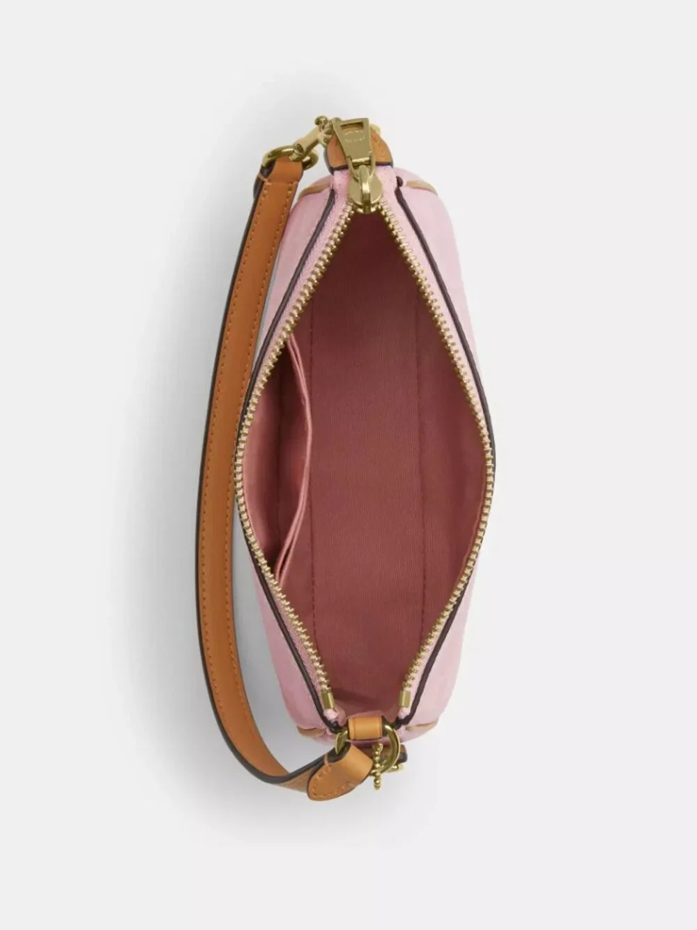 Coach Nolita 19 In Signature Canvas With Charms Powder Pink - Picture 4 of 10